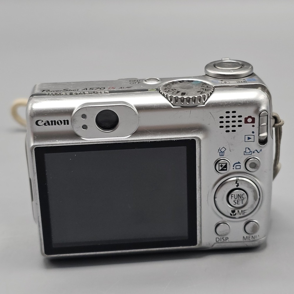 Canon PowerShot A550 7.1MP Digital Camera - Works for Parts/Repair **READ** - Picture 5 of 14